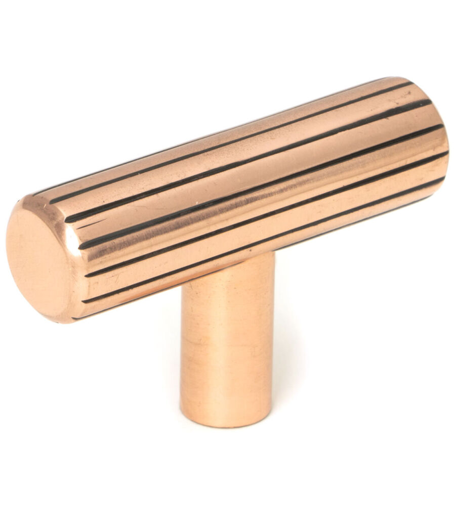 From The Anvil Polished Bronze Judd T-Bar - Image 4