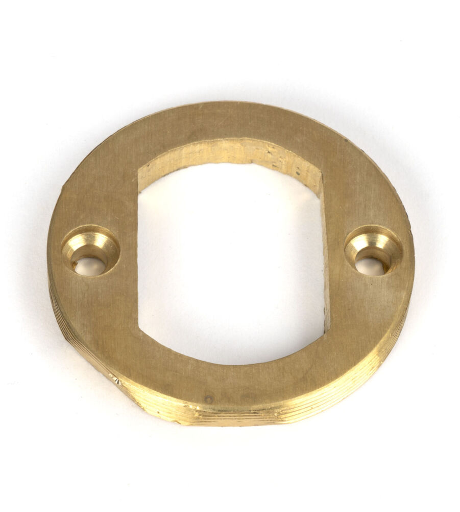 From The Anvil Polished Brass Round Euro Escutcheon (Beehive) - Image 6