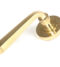 From The Anvil Polished Brass Avon Round Lever on Rose Set (Plain)