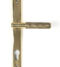 From The Anvil Polished Brass Brompton Slimline Lever Espag. Lock Set