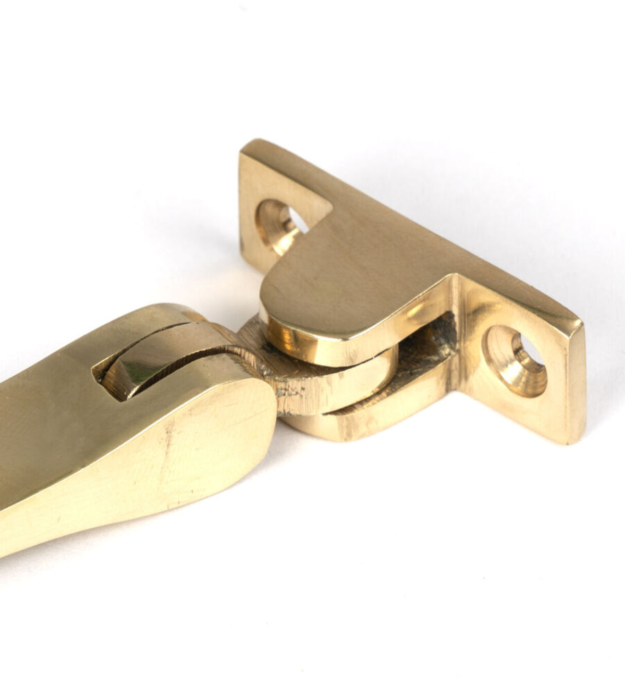 From The Anvil Polished Brass 8" Brompton Stay - Image 4