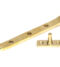 From The Anvil Polished Brass 8" Brompton Stay