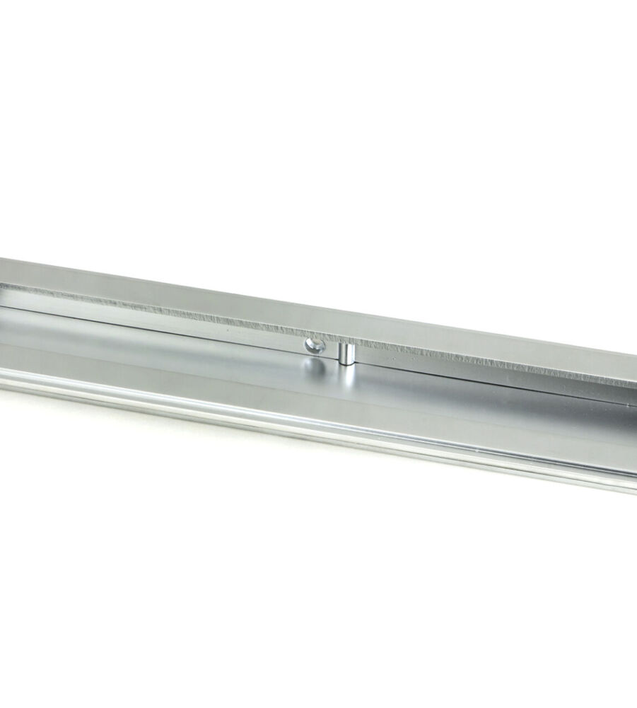 From The Anvil Satin Chrome 250mm Art Deco Rectangular Pull