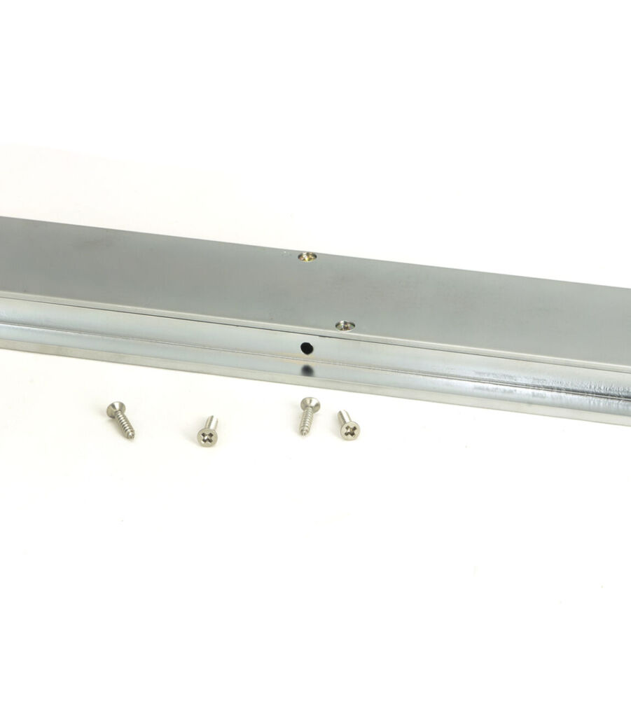From The Anvil Satin Chrome 250mm Plain Rectangular Pull - Image 3