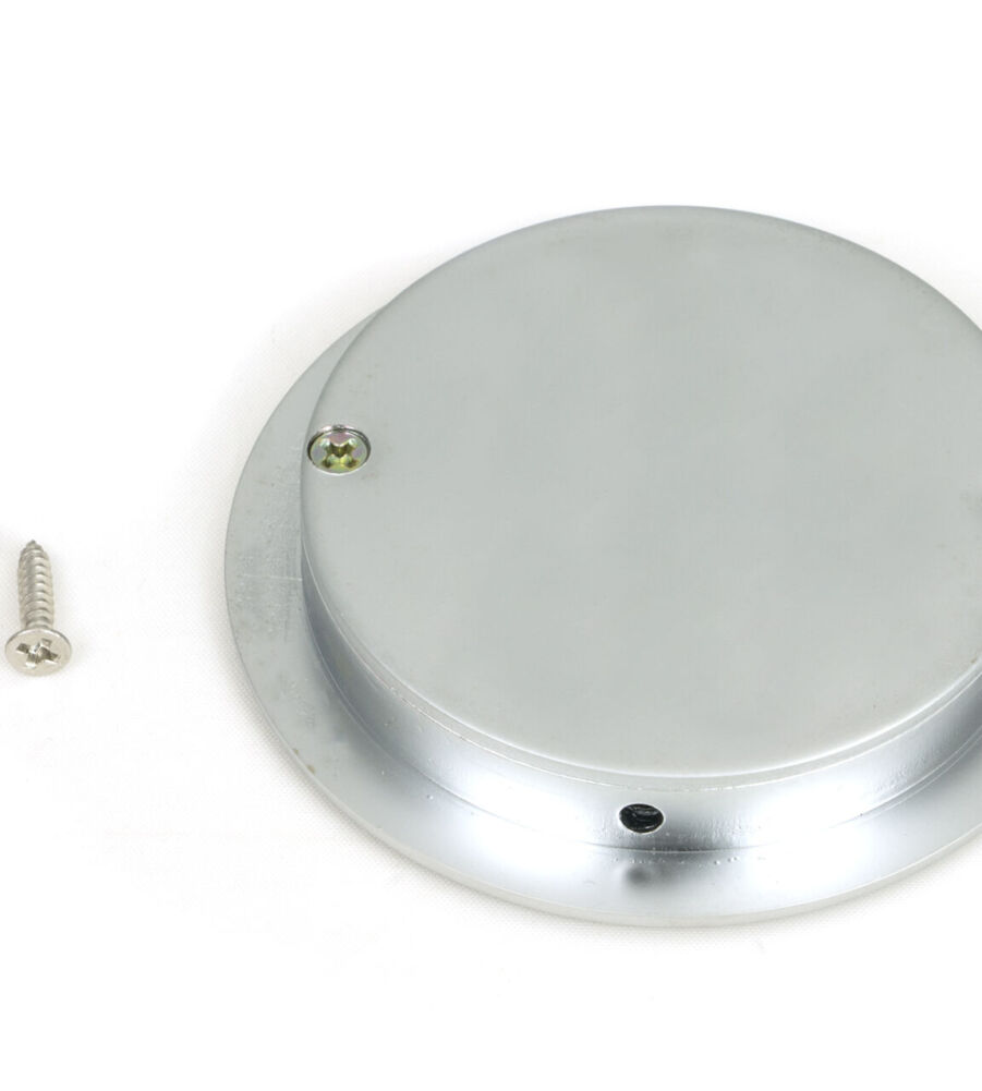 From The Anvil Satin Chrome 75mm Art Deco Round Pull - Image 3