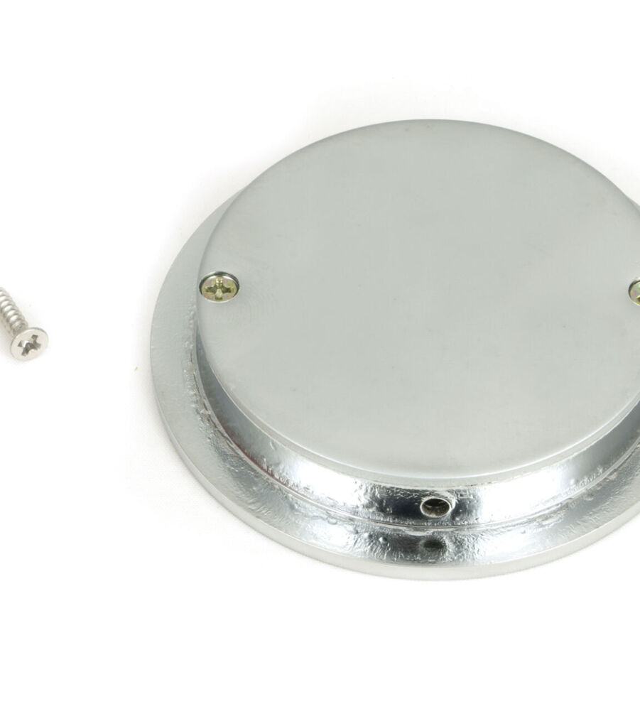 From The Anvil Satin Chrome 75mm Plain Round Pull - Image 3
