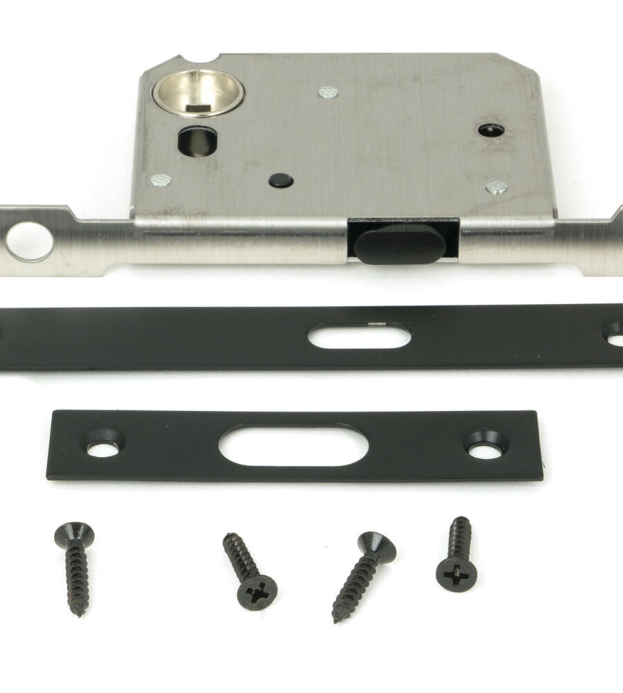 From The Anvil Matt Black 50mm Sliding Door Lock - Image 3