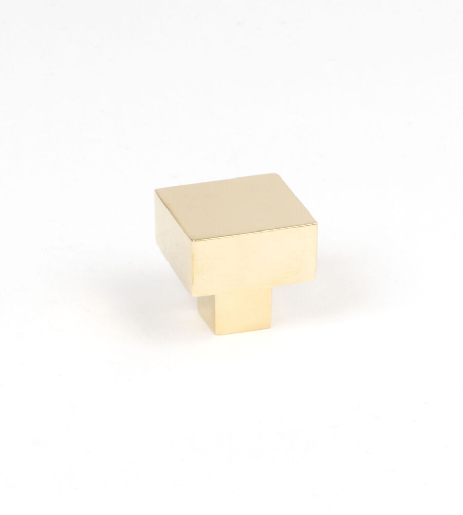From The Anvil Polished Brass Albers Cabinet Knob - 25mm