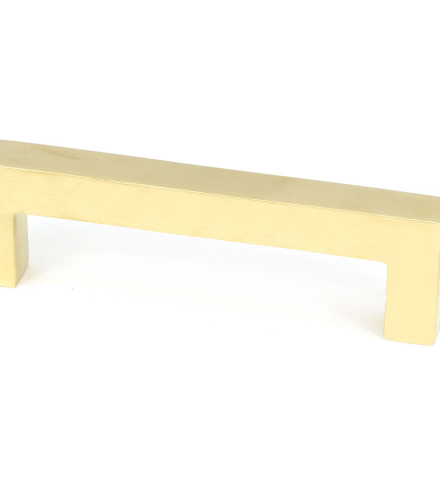 From The Anvil Polished Brass Albers Pull Handle - Small