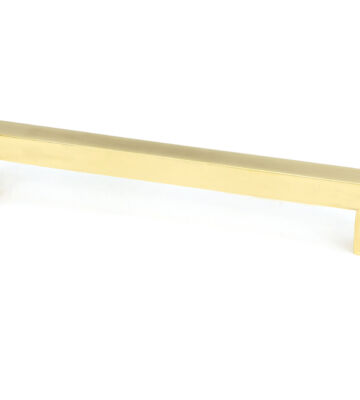 From The Anvil Polished Brass Albers Pull Handle – Medium