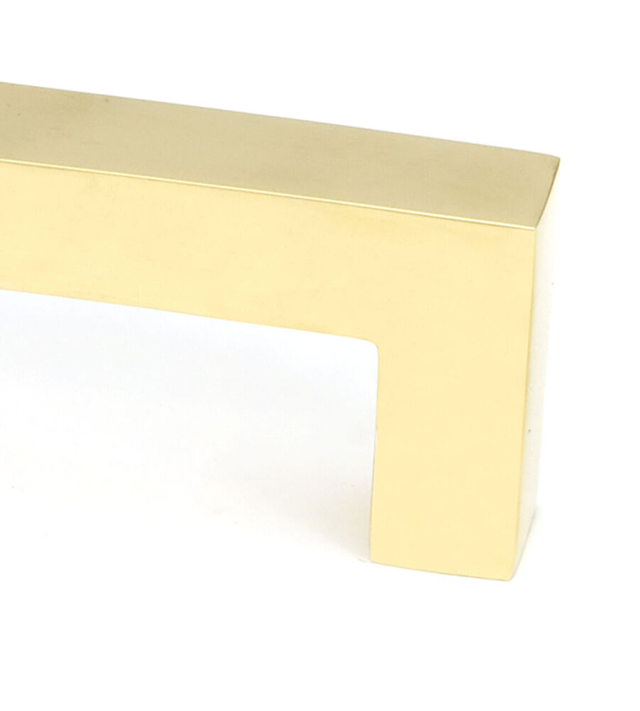 From The Anvil Polished Brass Albers Pull Handle - Large - Image 3