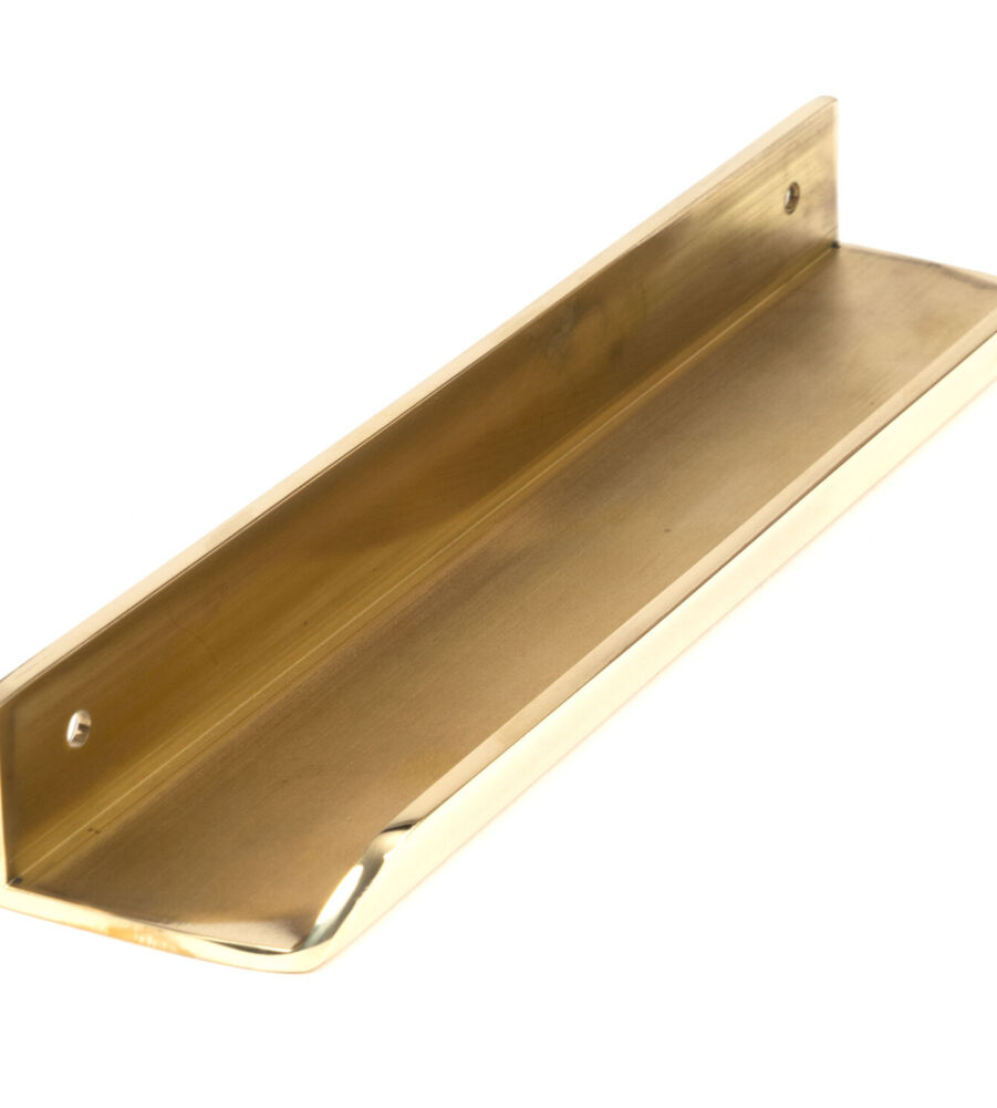 From The Anvil Polished Brass 200mm Moore Edge Pull - Image 3
