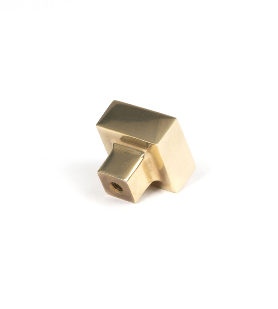 From The Anvil Aged Brass Albers Cabinet Knob - 25mm - Image 4