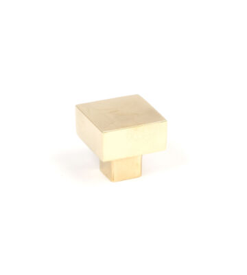From The Anvil Aged Brass Albers Cabinet Knob – 25mm