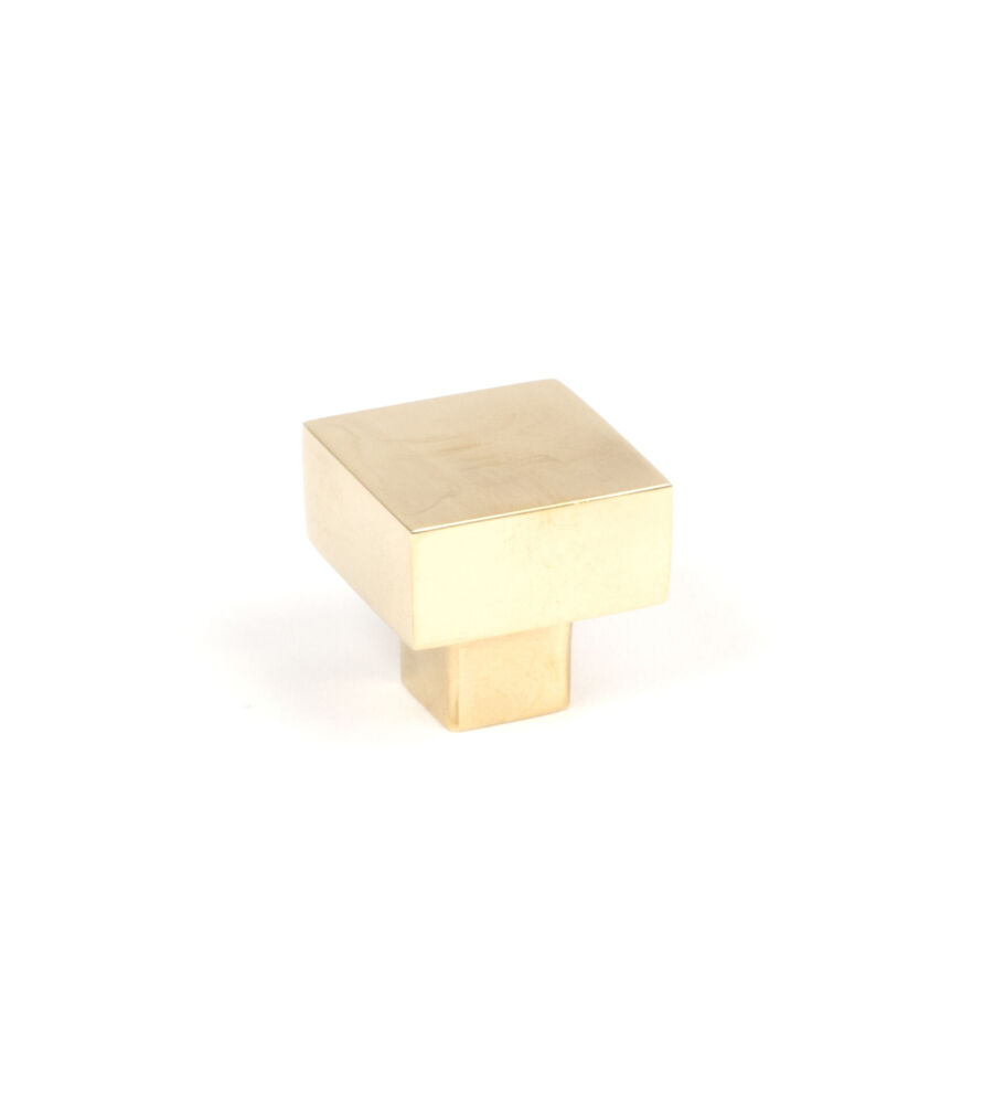 From The Anvil Aged Brass Albers Cabinet Knob - 25mm