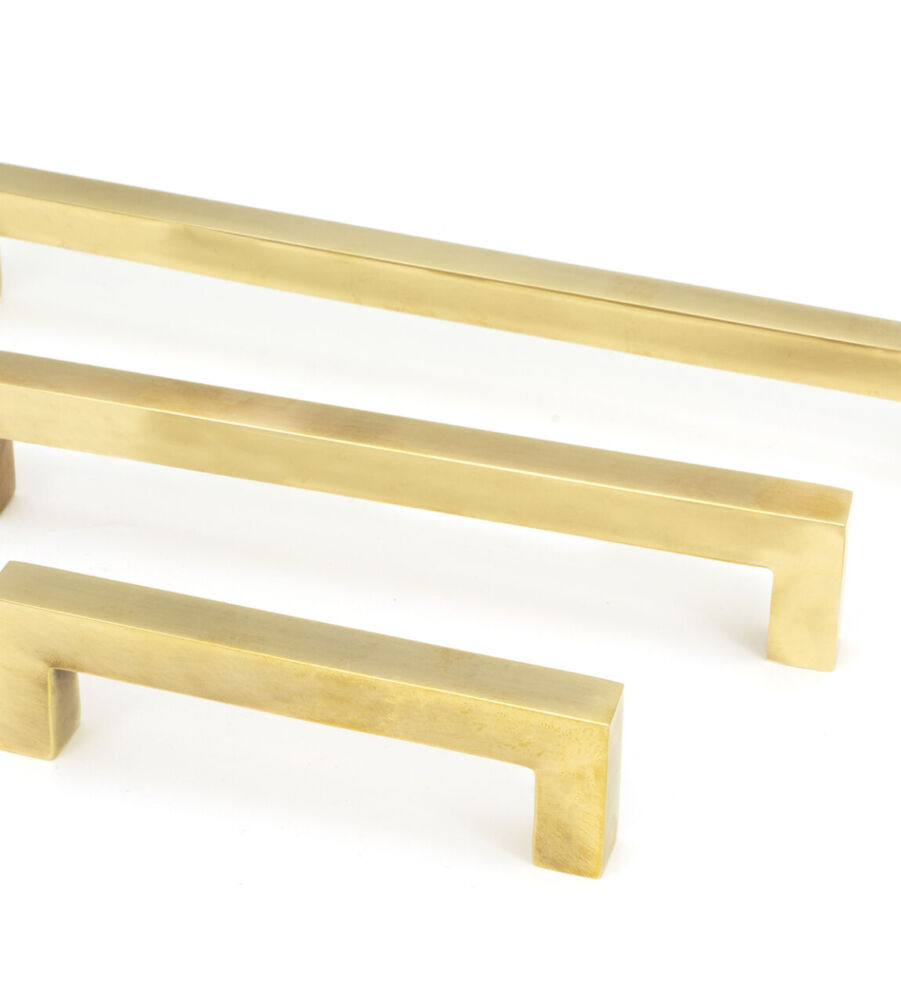 From The Anvil Aged Brass Albers Pull Handle - Large - Image 6