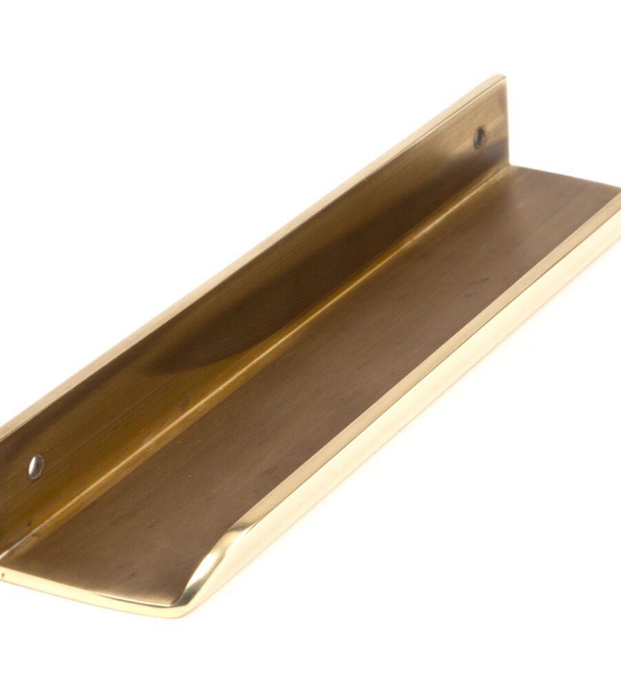 From The Anvil Aged Brass 200mm Moore Edge Pull - Image 3