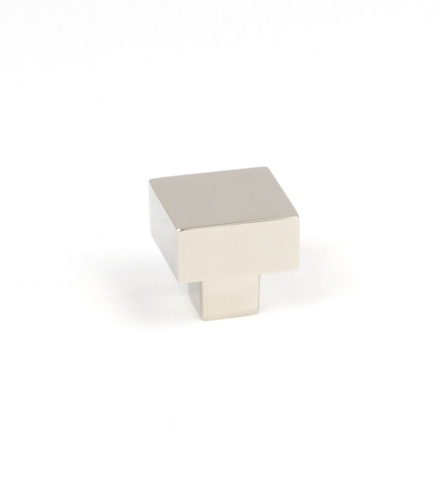 From The Anvil Polished Nickel Albers Cabinet Knob - 25mm