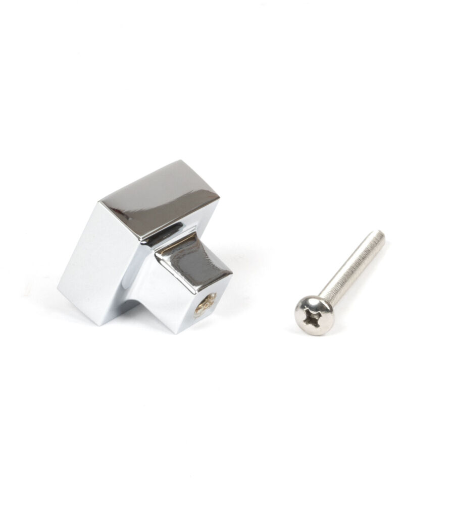 From The Anvil Polished Chrome Albers Cabinet Knob - 25mm - Image 5