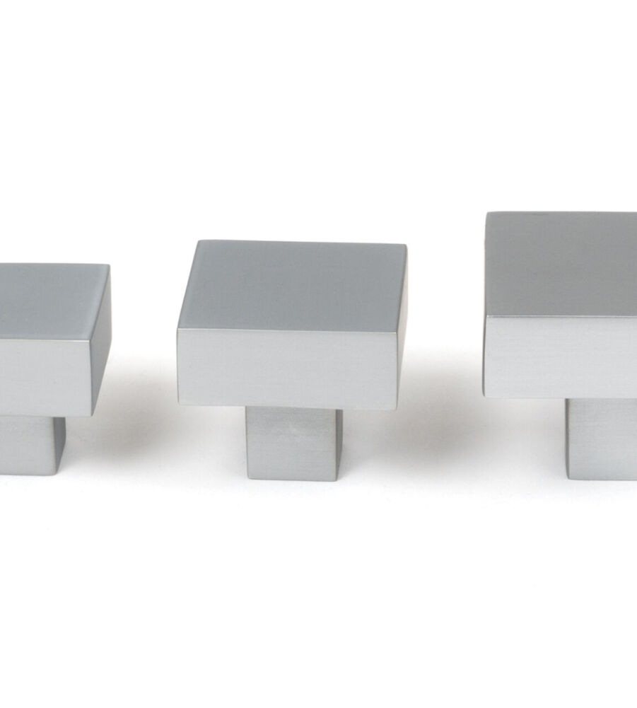 From The Anvil Satin Chrome Albers Cabinet Knob - 25mm - Image 6