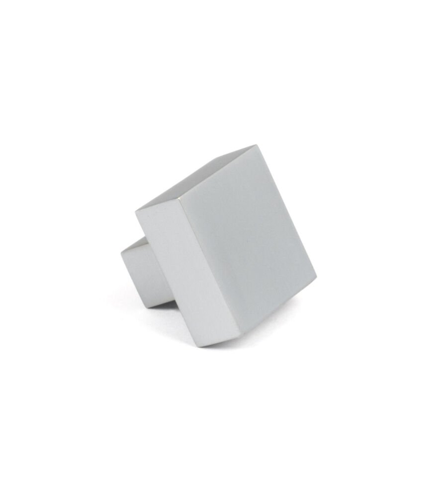 From The Anvil Satin Chrome Albers Cabinet Knob - 30mm - Image 3