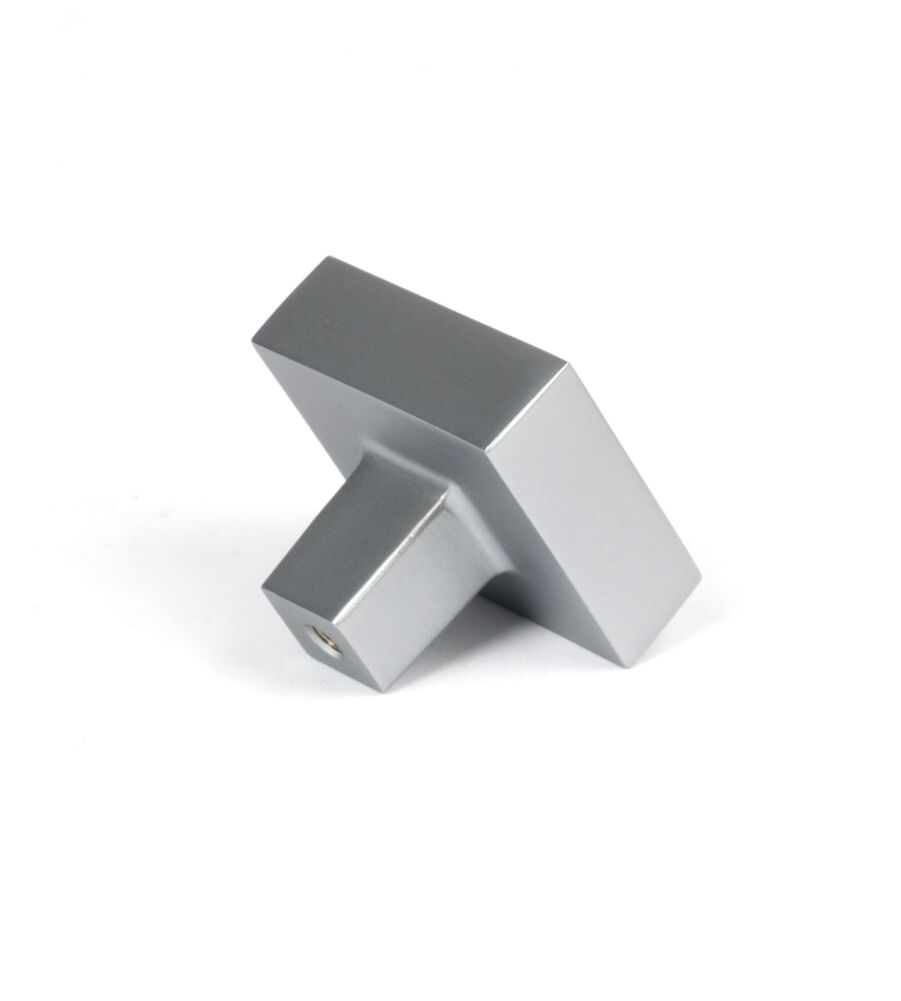 From The Anvil Satin Chrome Albers Cabinet Knob - 35mm - Image 4