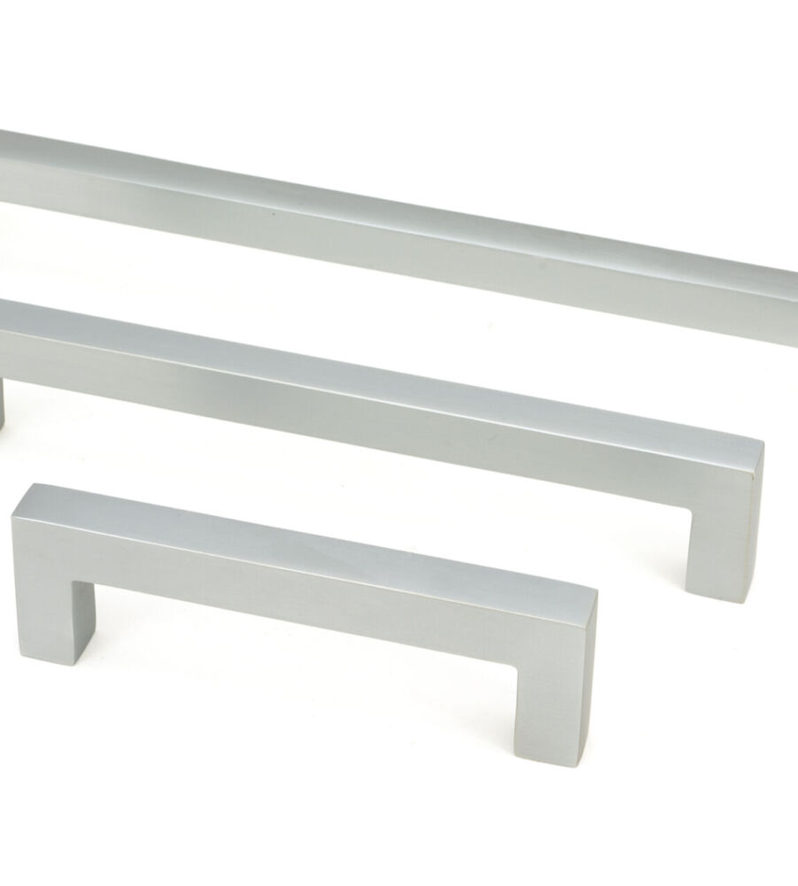 From The Anvil Satin Chrome Albers Pull Handle - Small - Image 6