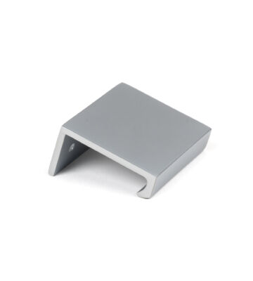 From The Anvil Satin Chrome 50mm Plain Edge Pull