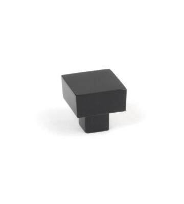 From The Anvil Matt Black Albers Cabinet Knob – 25mm