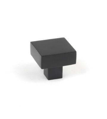 From The Anvil Matt Black Albers Cabinet Knob – 30mm