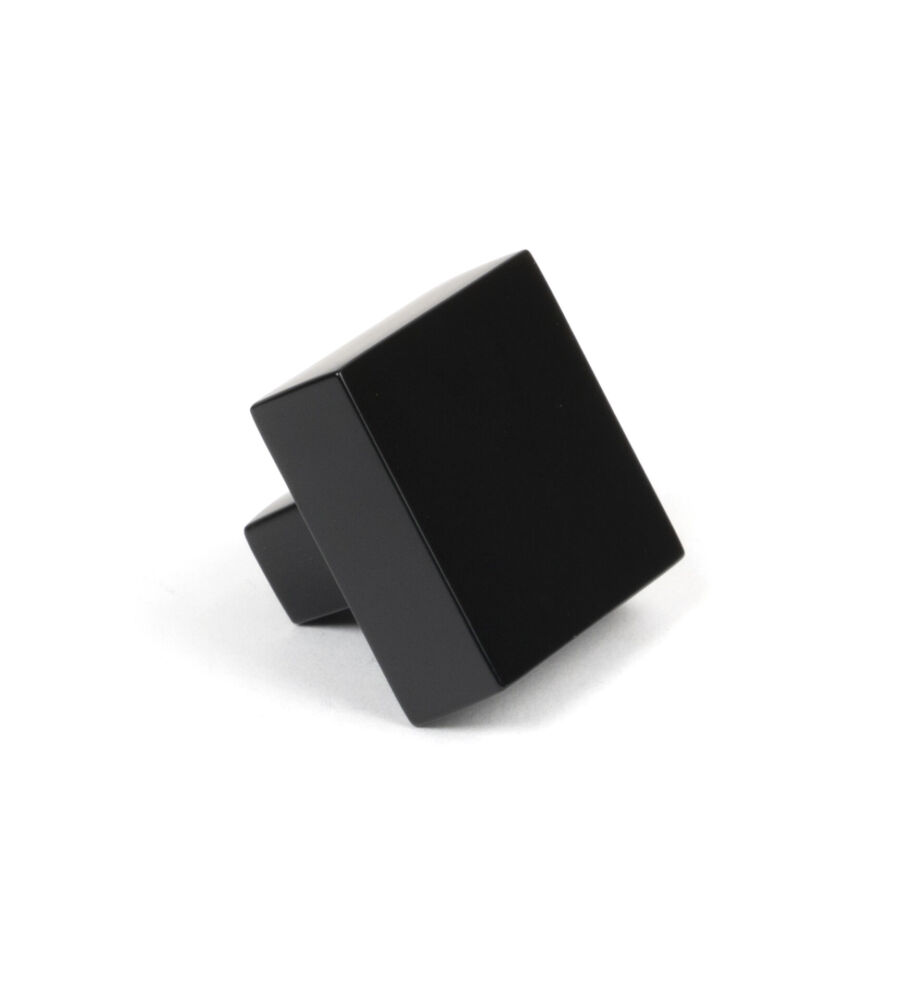 From The Anvil Matt Black Albers Cabinet Knob - 35mm - Image 3