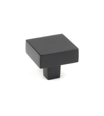 From The Anvil Matt Black Albers Cabinet Knob – 35mm