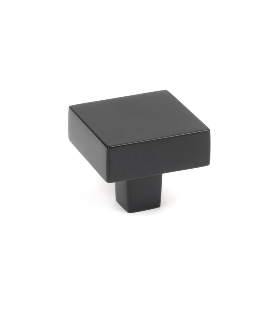 From The Anvil Matt Black Albers Cabinet Knob - 35mm