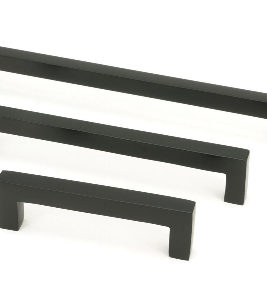 From The Anvil Matt Black Albers Pull Handle - Small - Image 6