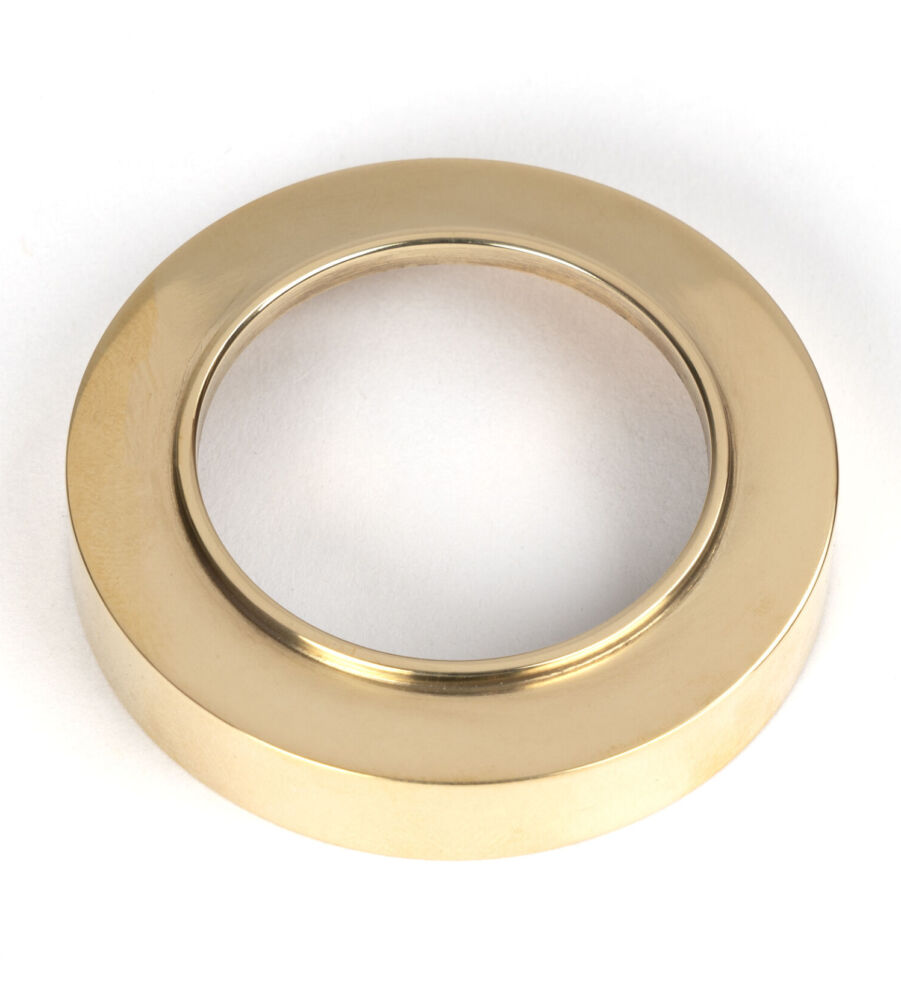 From The Anvil Polished Brass Round Escutcheon (Plain) - Image 3