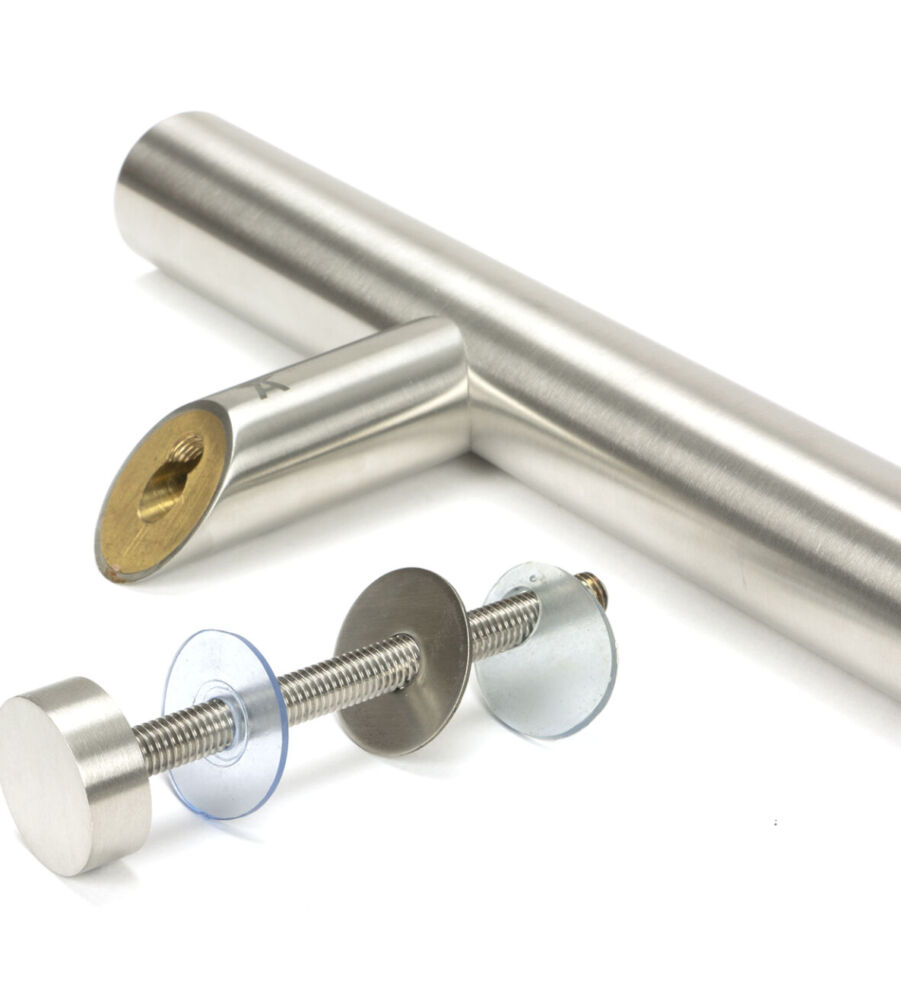 From The Anvil Satin Marine SS (316) 1.8m Offset T Bar Handle Bolt Fix 32mm - Image 6