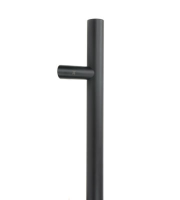 From The Anvil Matt Black (316) 0.6m Offset T Bar Handle Bolt Fix 32mm