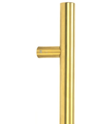 From The Anvil Aged Brass (316) 0.6m T Bar Handle Bolt Fix 32mm