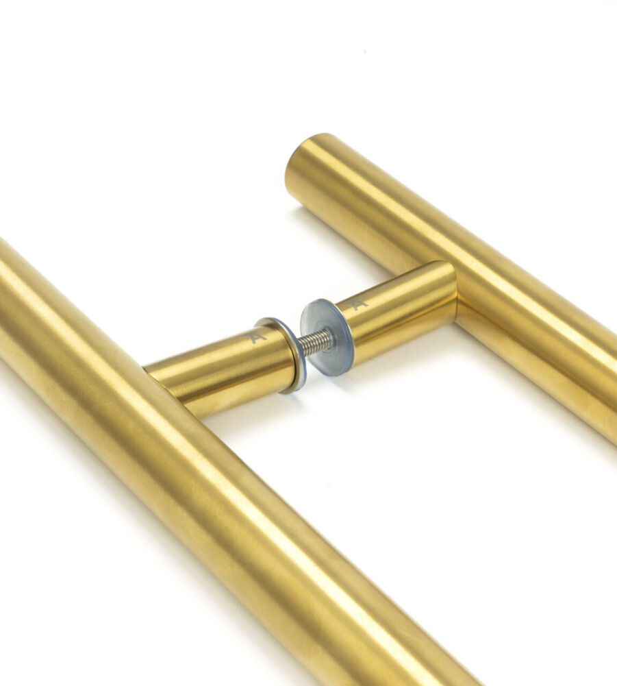 From The Anvil Aged Brass (316) 0.9m T Bar Handle B2B 32mm - Image 7