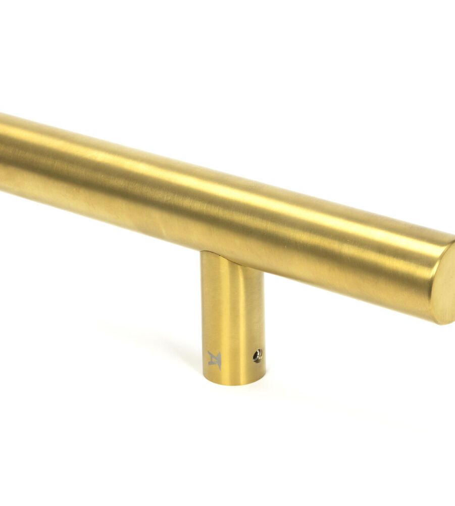 From The Anvil Aged Brass (316) 1.2m T Bar Handle Secret Fix 32mm - Image 4