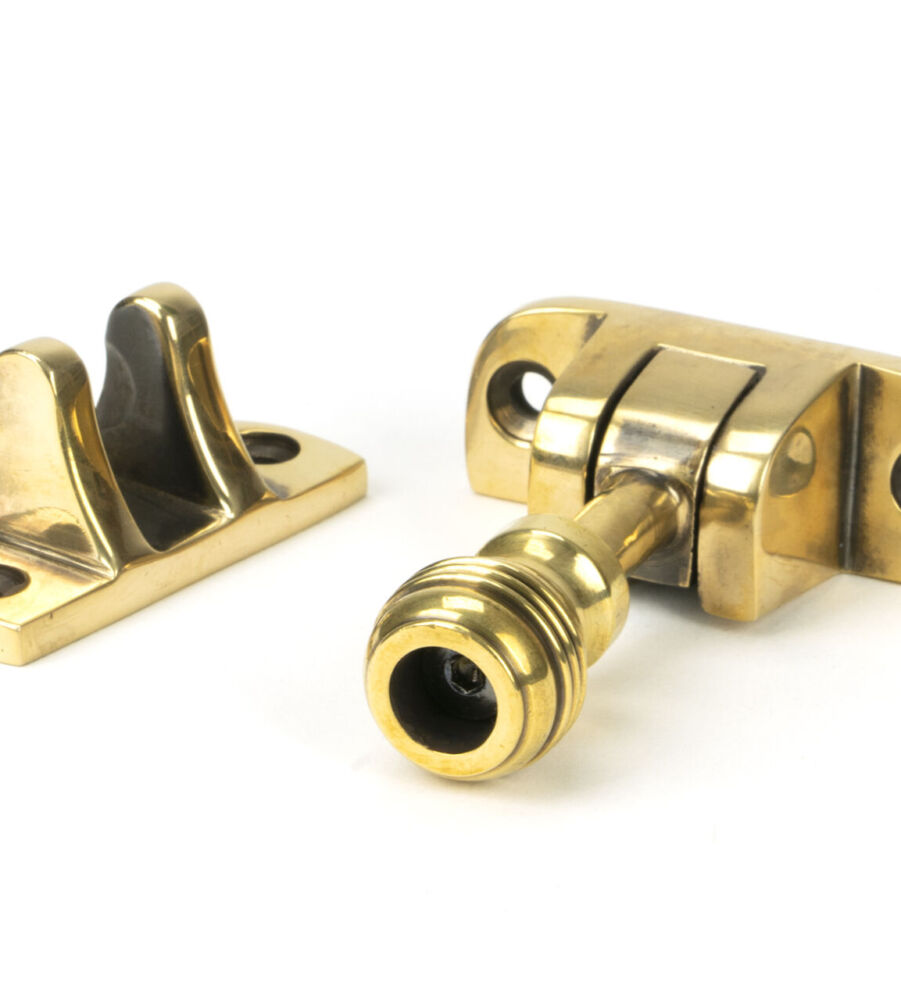 From The Anvil Aged Brass Prestbury Brighton Fastener (Radiused) - Image 3