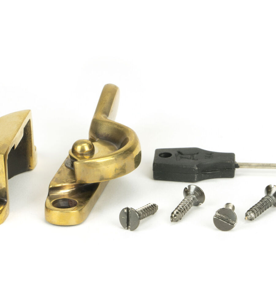 From The Anvil Aged Brass Fitch Fastener - Image 4