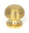 From The Anvil Polished Brass Beehive Cabinet Knob 30mm