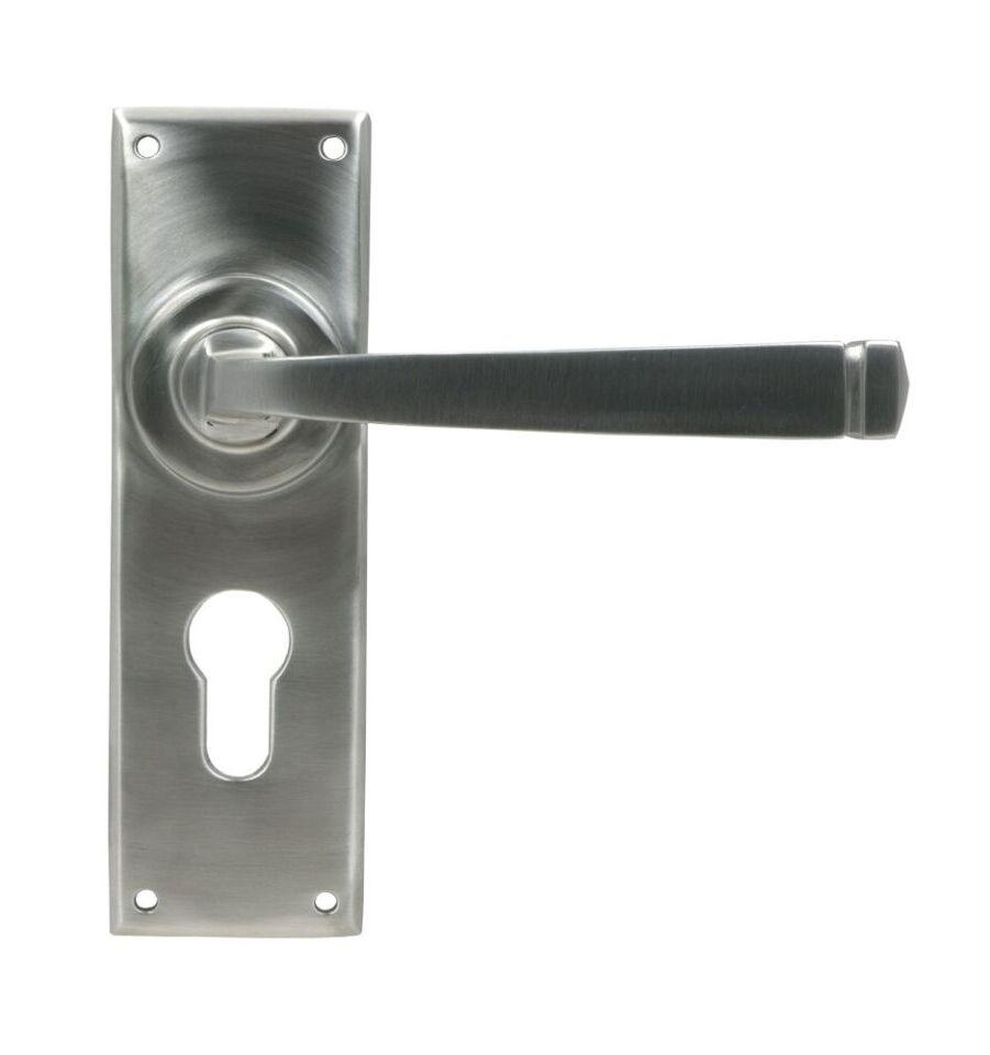 From The Anvil Satin Marine SS (316) Avon Lever Euro Lock Set