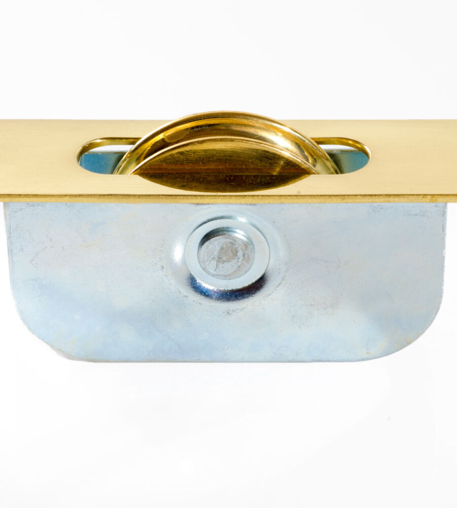 Endurance Radius Sash Pulley Wheel 13/4'' Wheel Polished Brass - Image 2