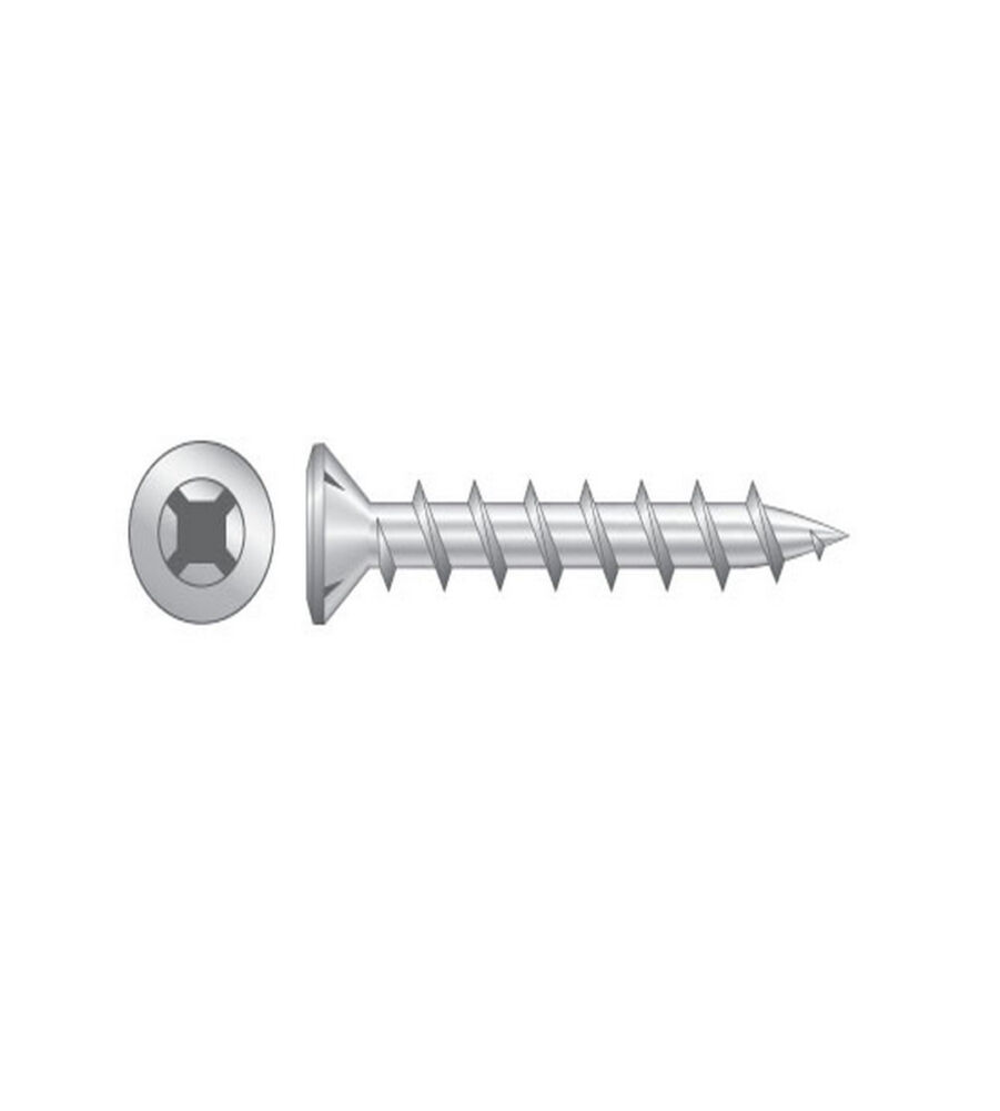 Rapierstar StarPVCU CFG 4.3 X 30 Csk Fast Thread Gimlet Point  Stainless Steel Box/1,000
