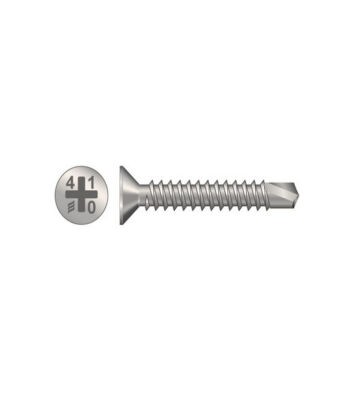 Rapierstar StarPVCU CSR 3.9 X 19 Csk S/Tapp Thrd S/Drill Point  Stainless Steel Box/1,000