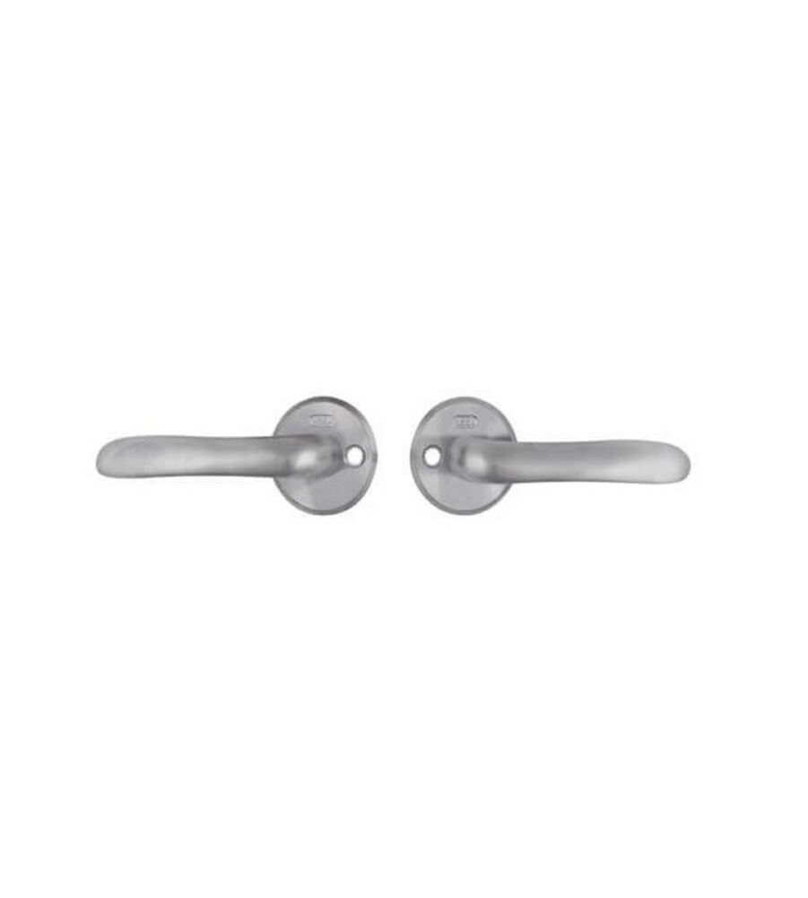 ASSA 640 Polished Chrome Scandi Lever Door Handle