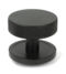 From The Anvil Aged Bronze Brompton Centre Door Knob (Plain)