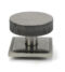 From The Anvil Pewter Brompton Centre Door Knob (Square)